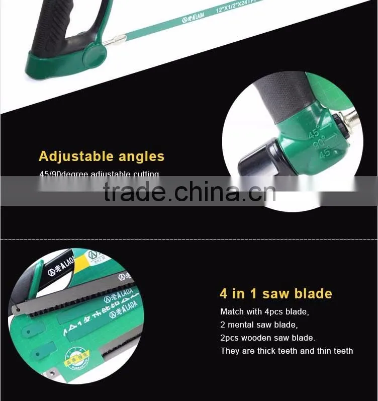 4 in 1 Aluminum Alloy Steel Hand Saw garden pruning saw set