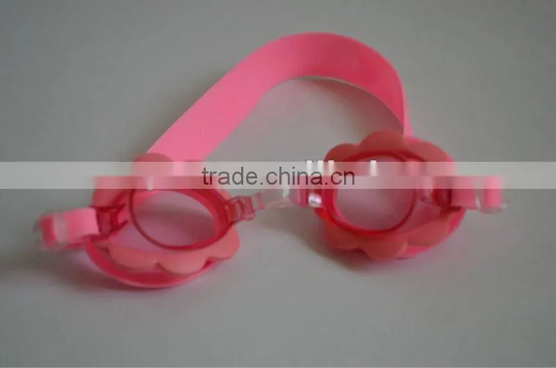 kids cartoon silicone swimming goggles hot sale