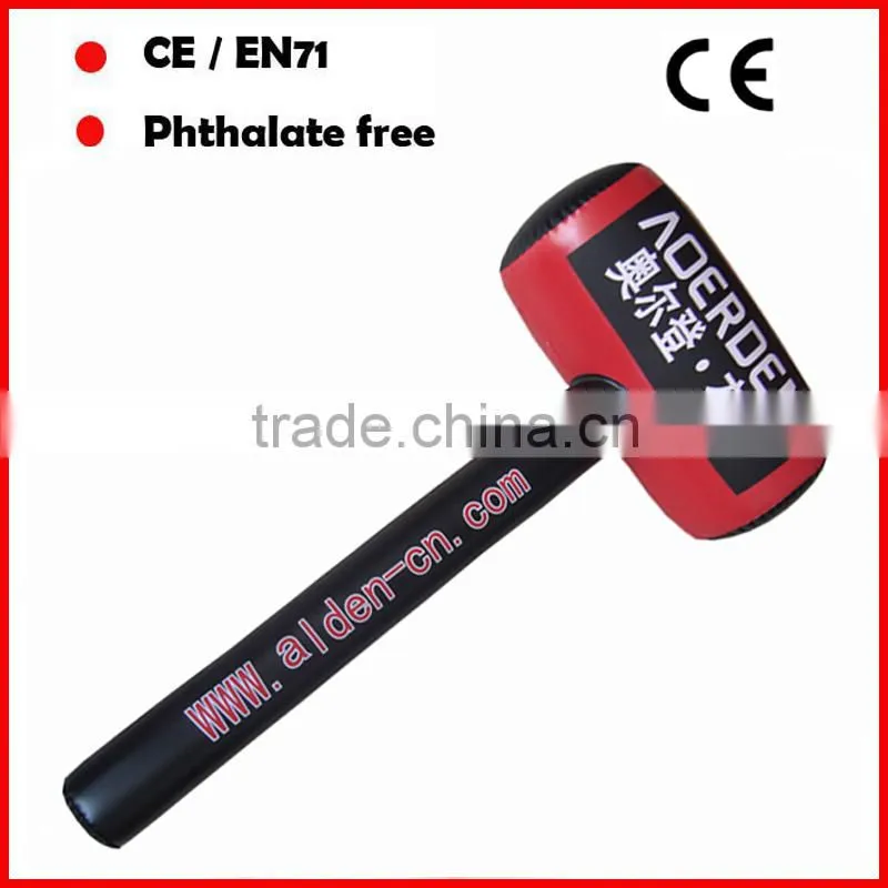 Advertising PVC inflatable hammer toys with custom logo Hot sale
