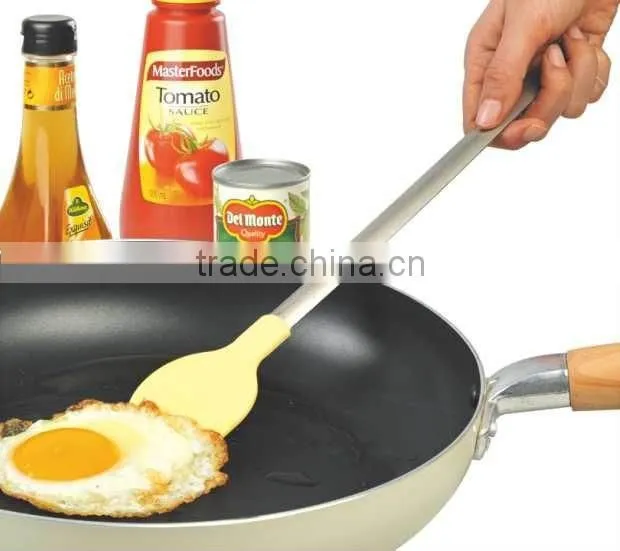 S/S+PA 32.2*6.2 Kitchen utensil plastic scoop/frying scoop/cooking spoon