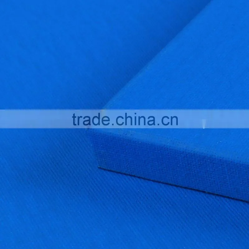 Factory Directly Painting Stretched Blue Canvas