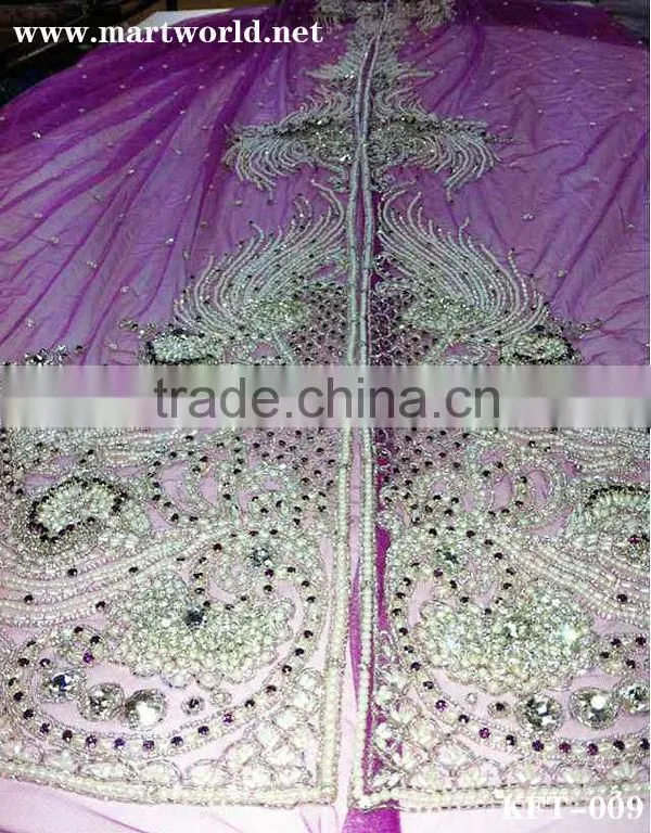 2014 purple dubai kaftan (KFT-009)