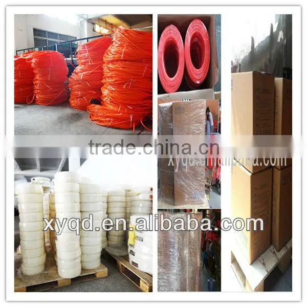 2016 Flexible high pressure PU air condition hose with brass fittings