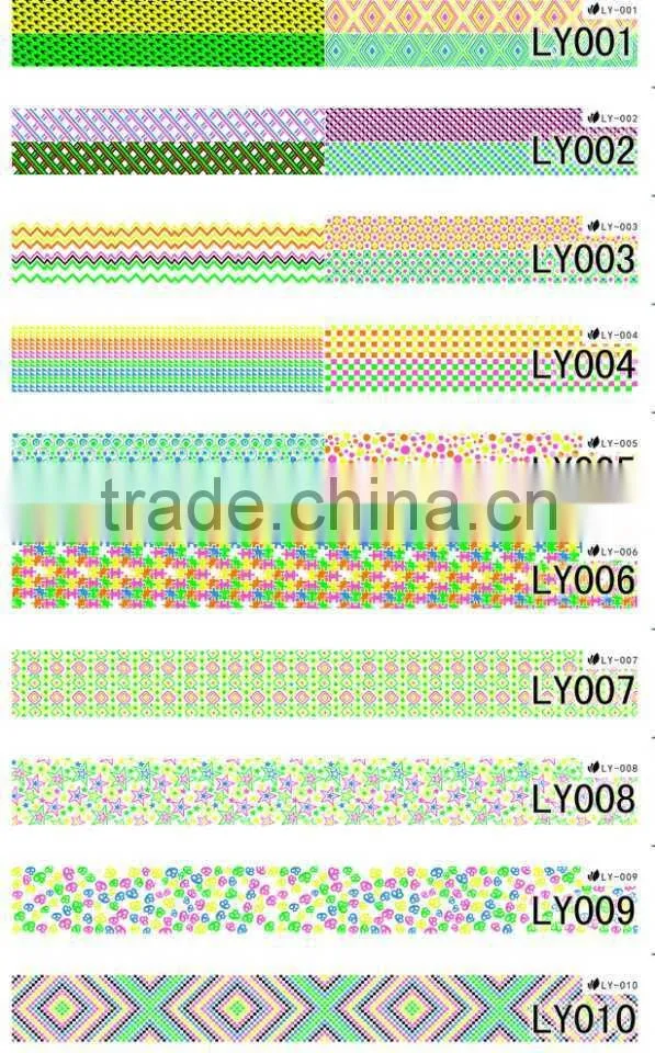 nail polish strips wholesale nail art Wraps geometric pattern Decals