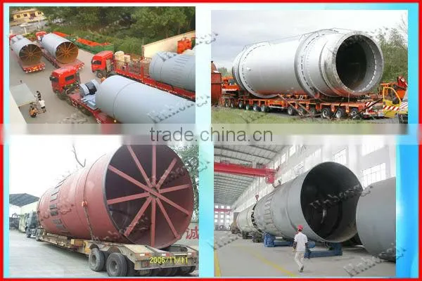 High efficient durable calcined bauxite rotary kiln with ISO CE approved