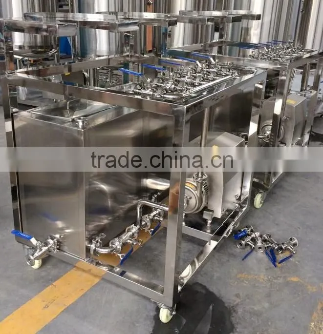 Stainless Steel 180L keg washer with agitator
