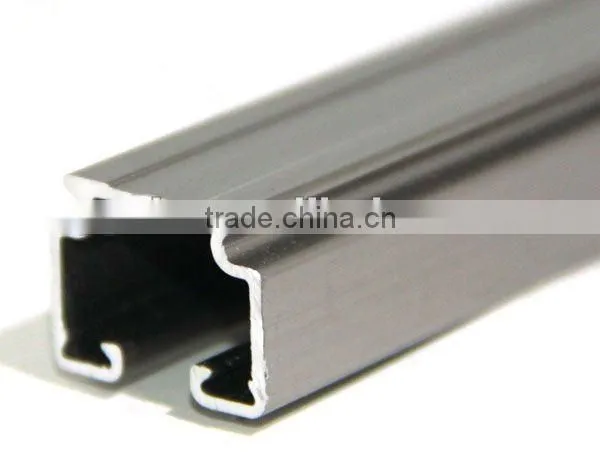 Aluminum curtain rail extrusion profiles