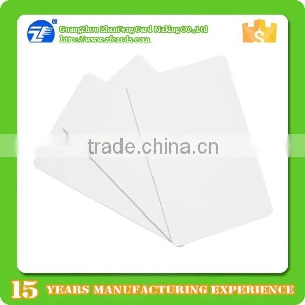 Cr80 blank pvc inkjet print card for epson printer