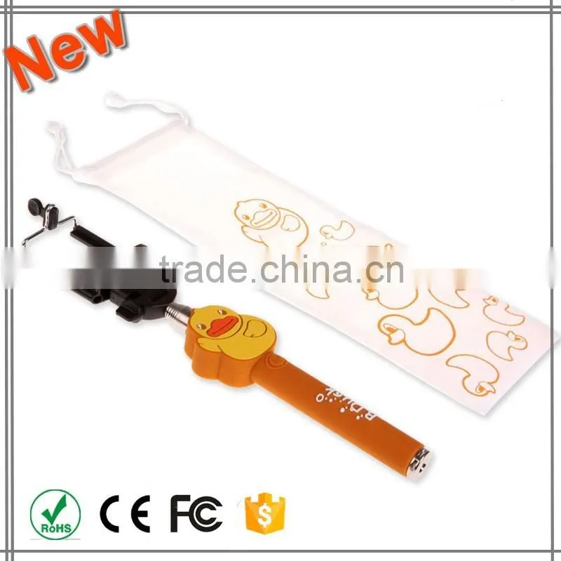 New products on china market selfie stick bluetooth
