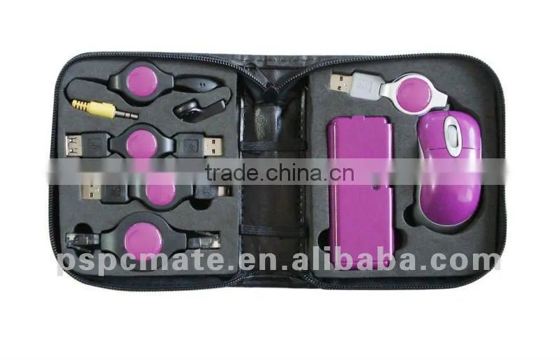 portable complete computer set usb gadget 5 in 1 usb kit