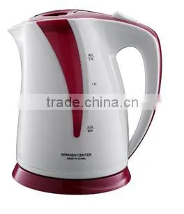 2.0L Plastic 360 degree rotation cordless electric kettle
