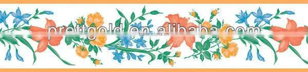 Arts and crafts wallpaper borders B1019-4