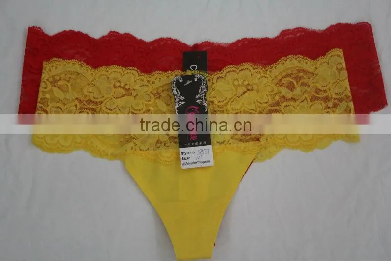 2014 Laser Cut Seamless Sexy Underwear Lace