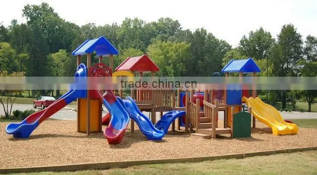 Outdoor Plastic Slide Playground
