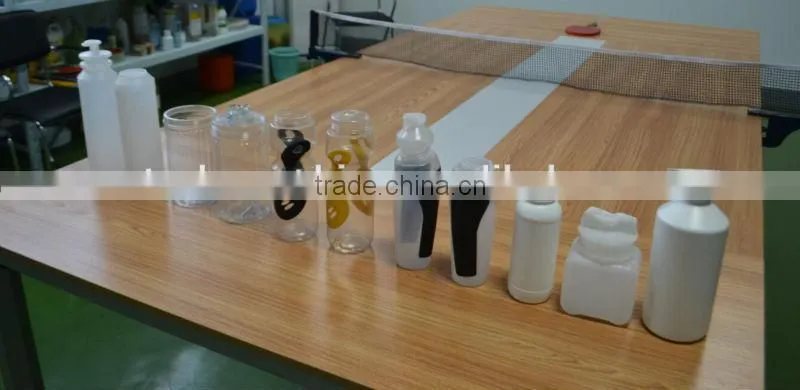 Plastic neck cutting machine for drink bottle