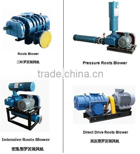 Hige efficiency Air suction pump rotary roots blower