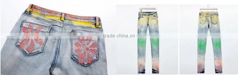 Fashion Denim Skinny Jeans Woman Plus Size Pencil Pants For Women