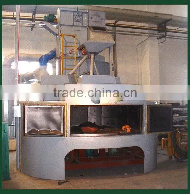 Q3515 Rotary table shot blasting machine