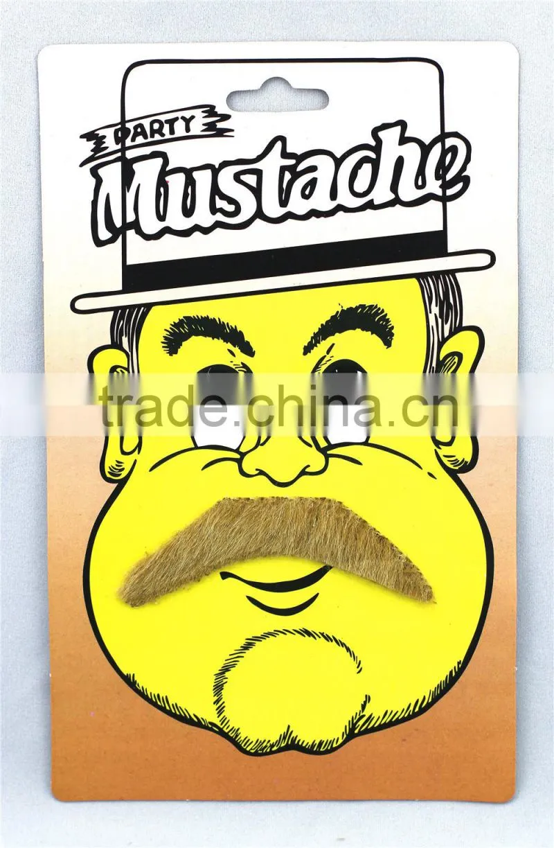 Artificial mustache