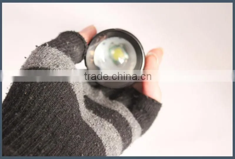 Aluminum ZOOM Function Zoom T6-10W LED Flashlight Torch Light