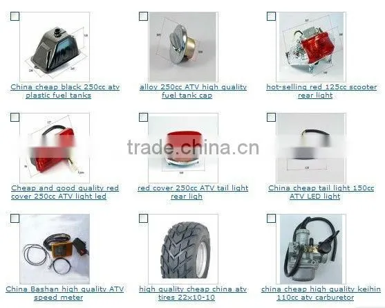 50cc ATV centrifugal clutch