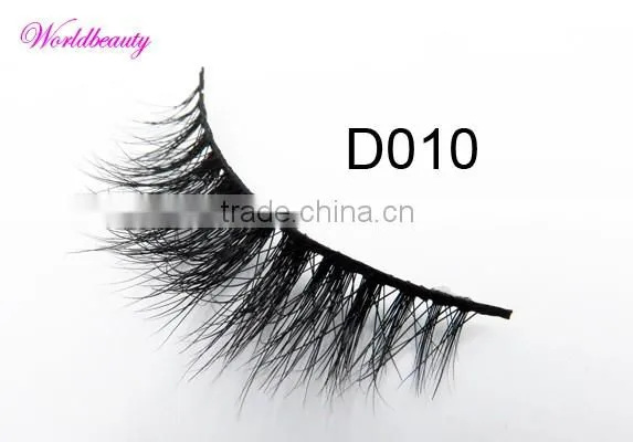 real mink strip eyelash 3D styles mink fur eye lashes