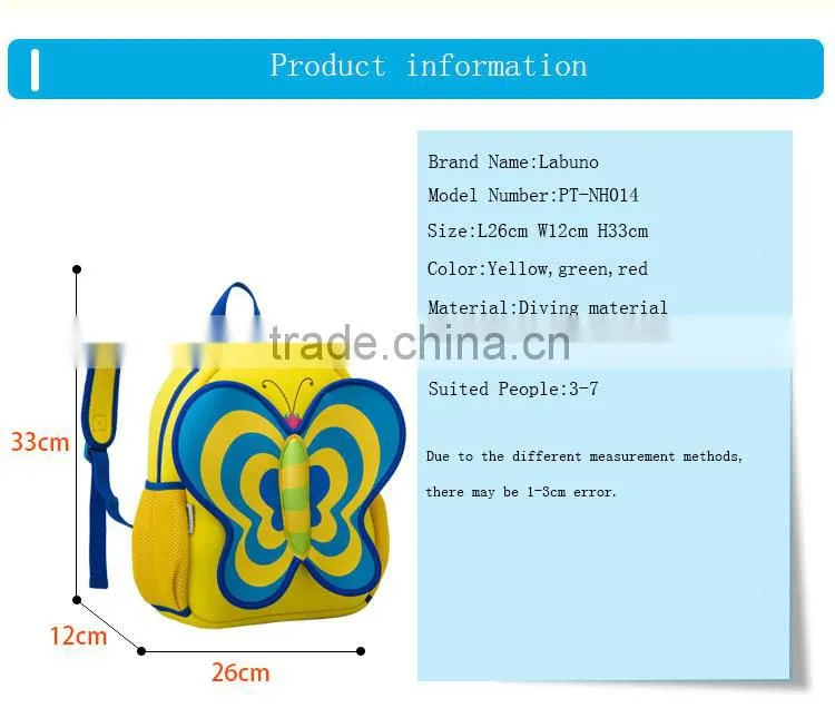 Wholesale animal kids children backpack