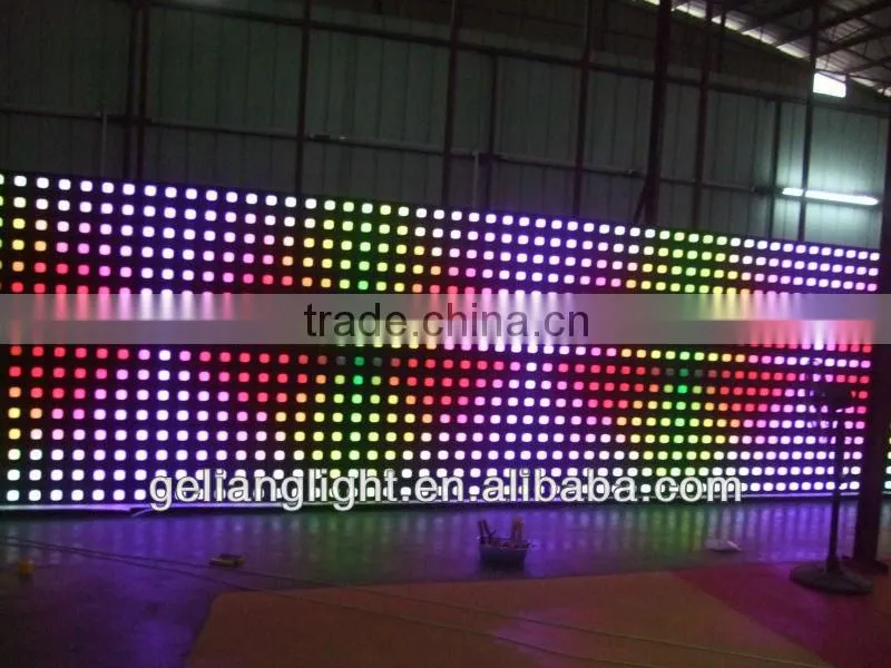 Full Color LED Video Wall /led decorative lights curtain light