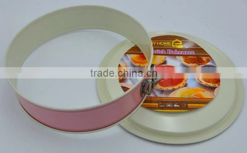 Metal Springform Cake Pan with Non-stick Coating