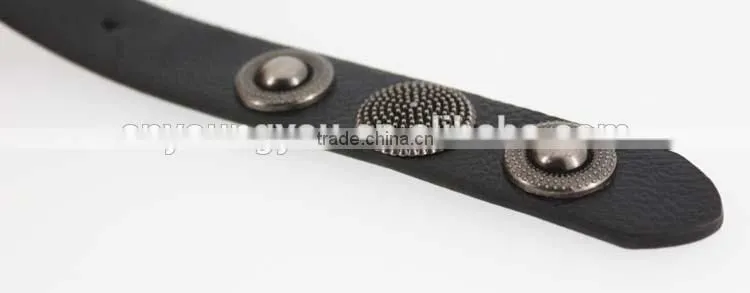 Women's Fashion flowermetal studded jeans belt with shiny rhinestone accessories in Chinese factory