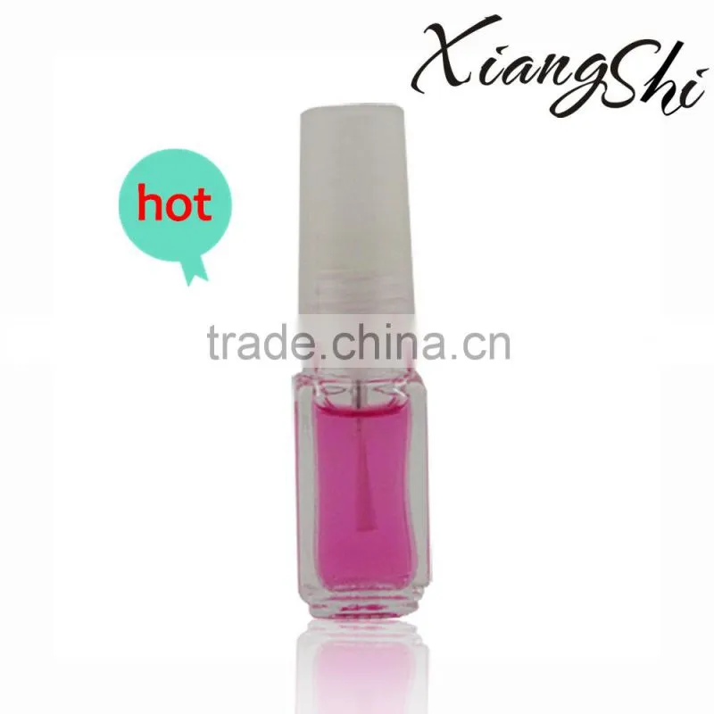 clear nail polish bottles with cap 3ml