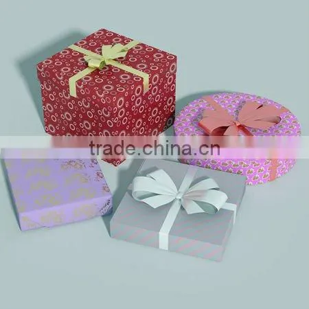 Cardboard gift box, brithday gift box
