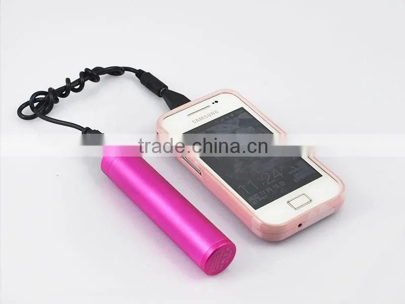 Fashionable Design Mobile Phone Gift Perfume Power Bank 2600mah