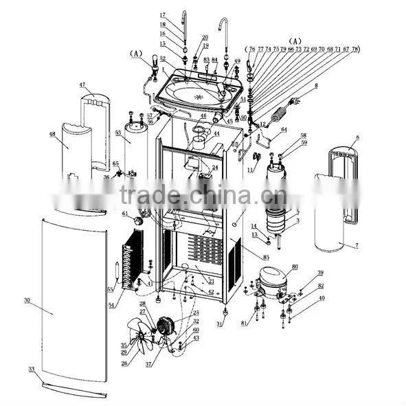 Filtered water cooler
