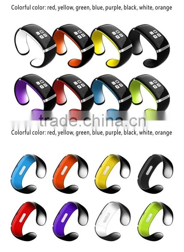 Touch Screen Bluetooth Bracelet Sport Activity Tracker L12S for IOS Android Fitness Sleep Long Time Standby