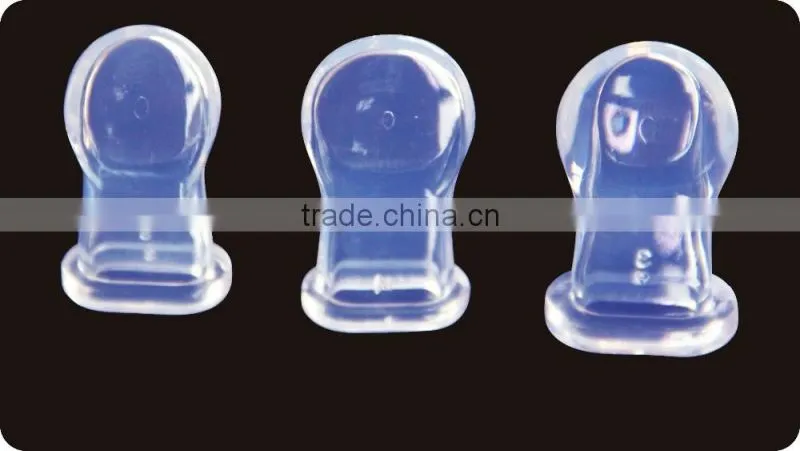 100% BPA free silicone baby pacifier clip simple pacifier manufacturer in china