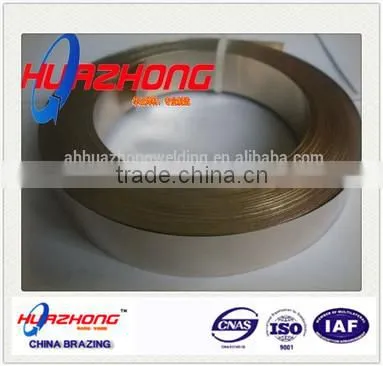 Specially quality copper-phosphorus brazing strip making