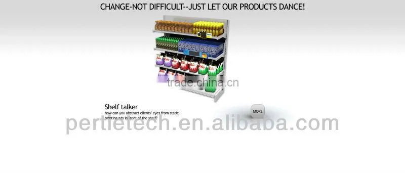 inserting epaper display Menu Board holder promotion advertisement for led wall screen