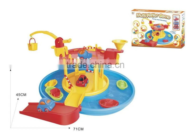 Newest Children Cartoon Pleasure Ground with plane and car