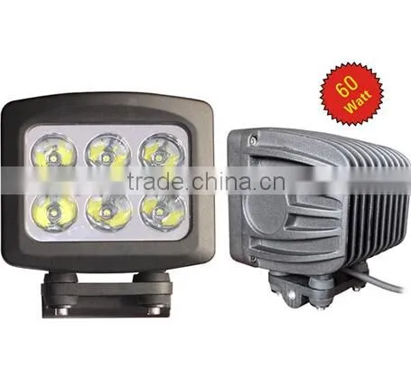 60W Heavy Duty LED Work Lights for Heavy Duty Machine, led work light 10w chip led led driving light led work light for car 60w