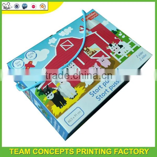 Custom continents puzzle with solution