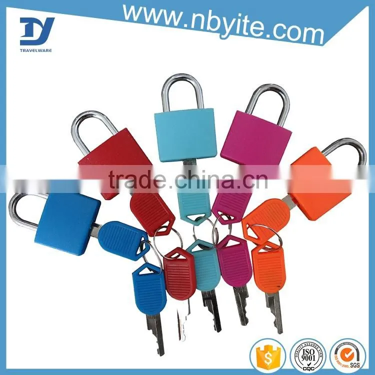 Wholesale brass lock with plastic covered top security safety padlocks designed locks for suitcase