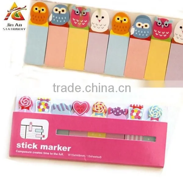 customize sticky notes booklet