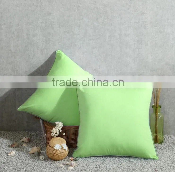 custom pure 100% cotton square pillow case