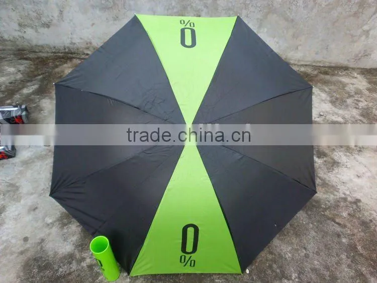 21'8k folding hand open promotional umbrella bottle
