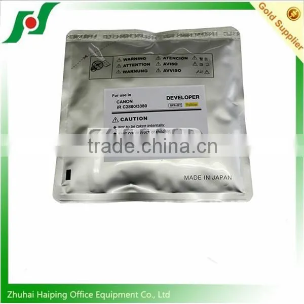 High quality 100% OEM Performance Developer (Japan) 216g/Bag For Canon iRC 4080/4580/5180/5185 Copier parts GPR20/21