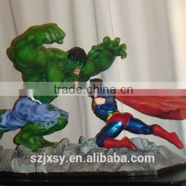 factory custom polyresin action figures avengers
