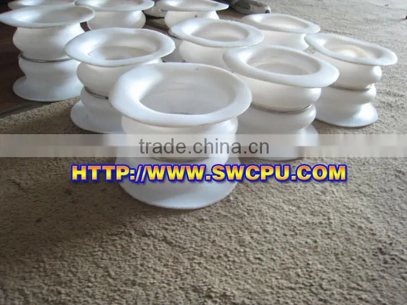 rubber flexible connector with PTFE liner