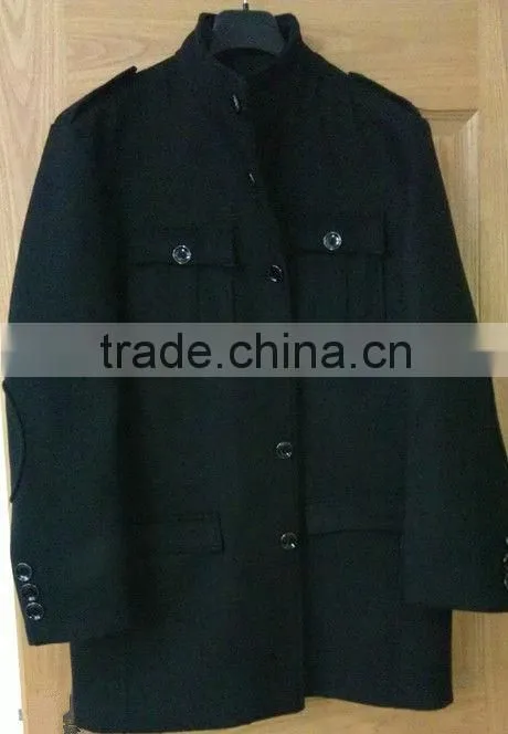 2013 winter black outdoor fitted blazer for men