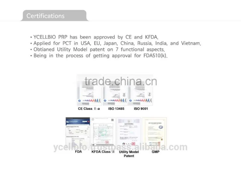 YCELLBIO PRP kit